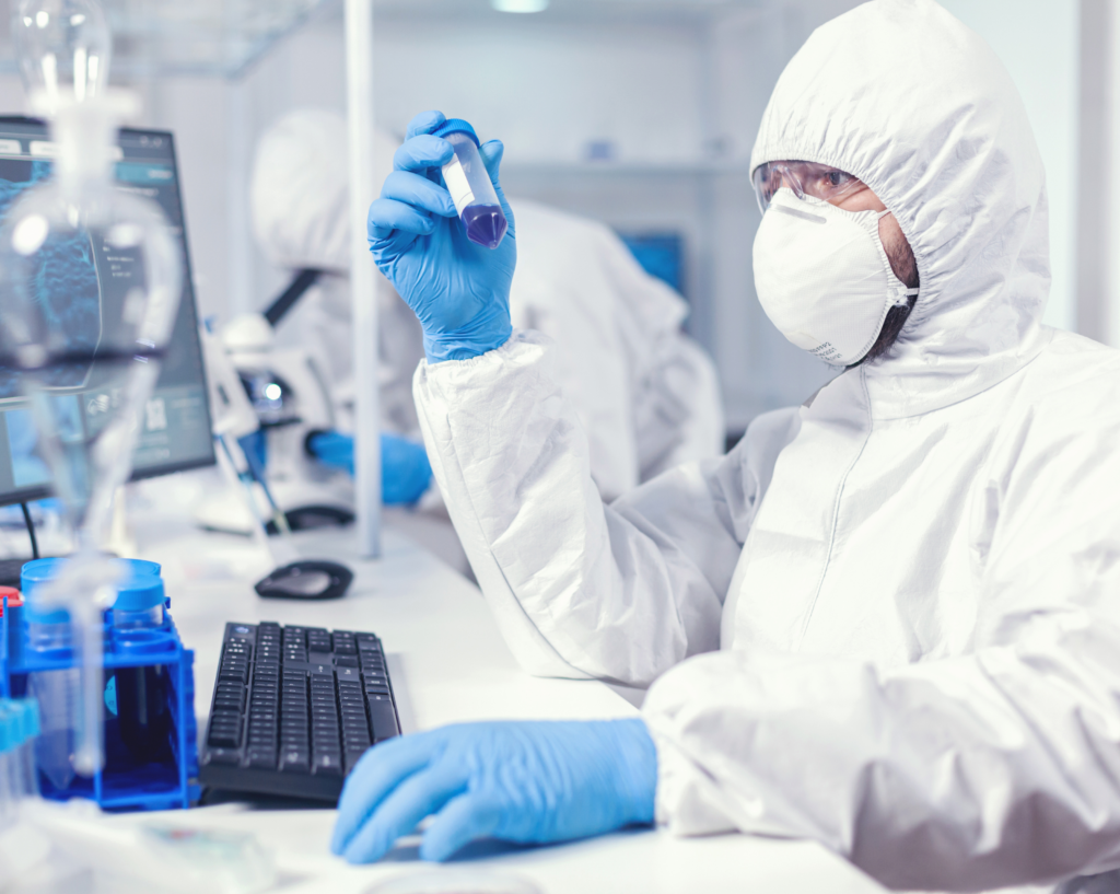 Lab technicians